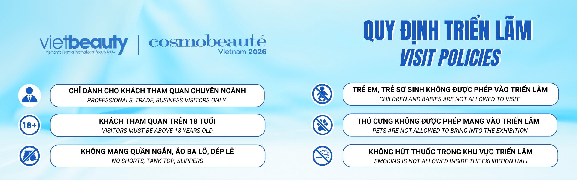 quy định tham quan vietbeauty